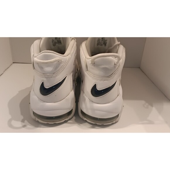 Nike Air More Uptempo White Midnight Navy Size 11.5 Mens 2022 DH8011-100 Clean